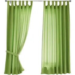 VORHANG 2ER SET POTSDAM HxB 175x140 cm Apfelgrün