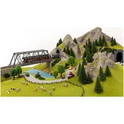 NOCH 60804 H0 Start-Set „Modellbahn-Anlagenbau"
