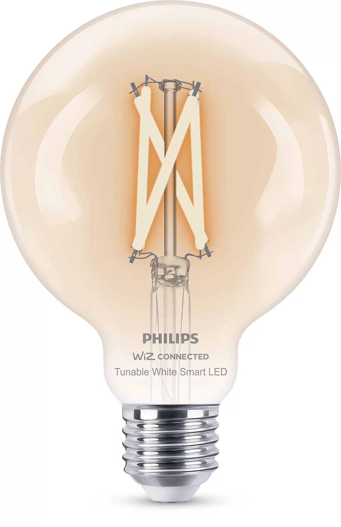 Philips Smart LED Kugellampe klar 7 W G95 E27 LED 8719514372184