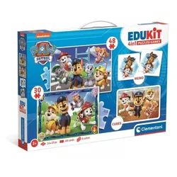 Clementoni: Edukit 4-in-1 Spielesammlung – PAW Patrol