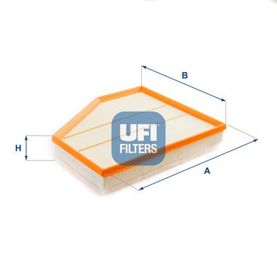 UFI Luftfilter 3036700 Filtereinsatz 52mm für BMW