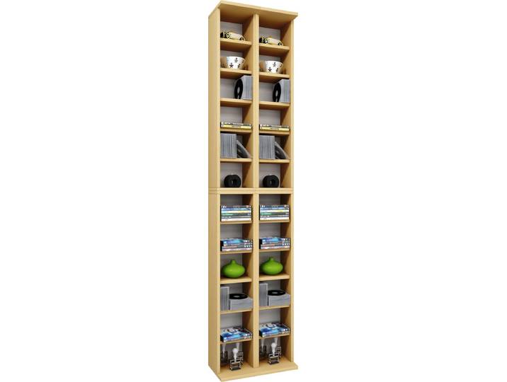 Houten CD DVD standaard Legbord Opbergrek Almera
