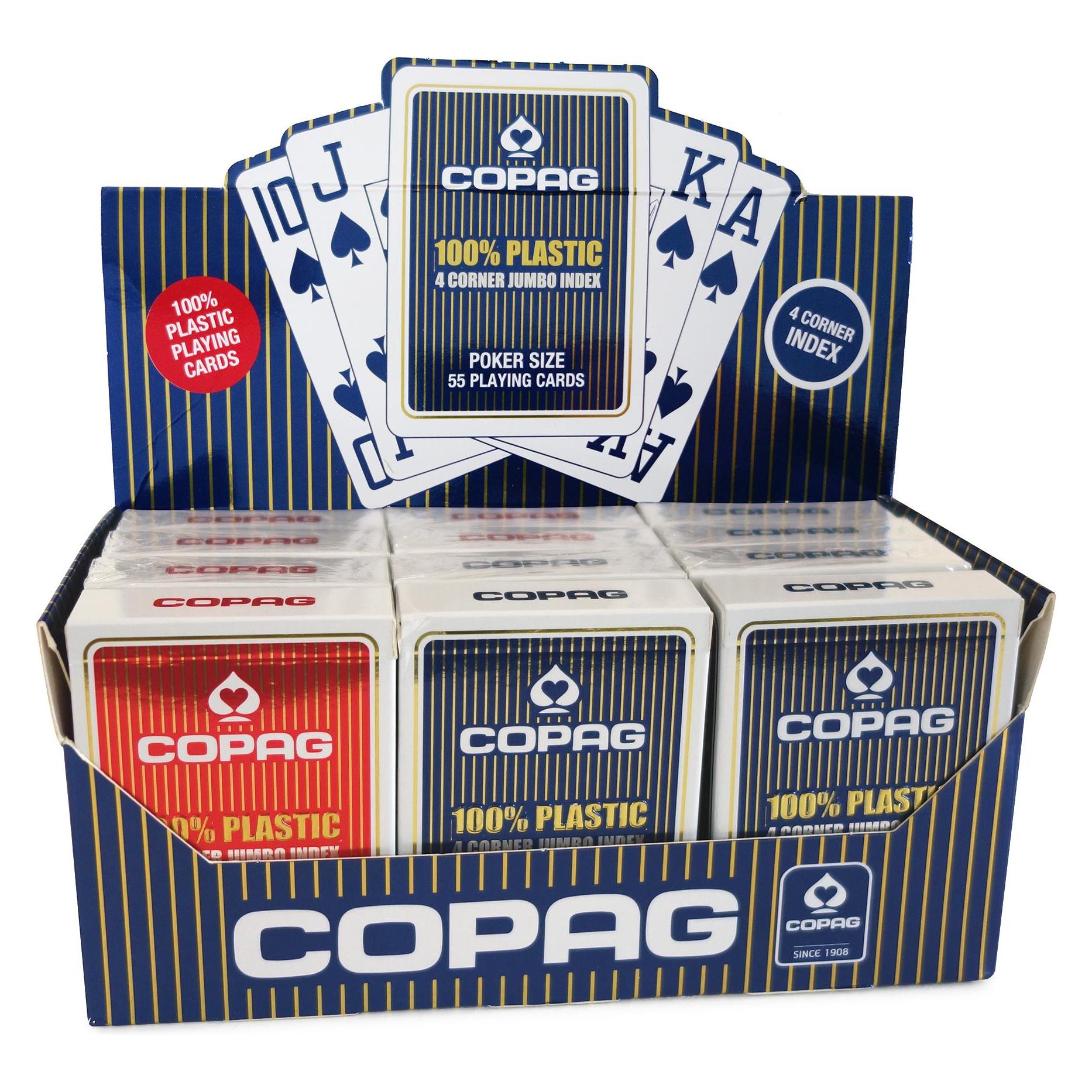Copag Jumbo Index (1 Stück - Assortiert) (Deutsch, 1 - 16 Spieler) (104009325)