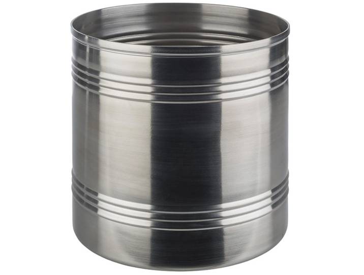 Servierschüssel Aps silber Edelstahl D 13.5 cm 1 Stk - Servierschüssel