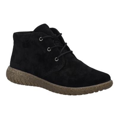 Stiefelette JOSEF SEIBEL "Angelina 07, schwarz", Damen, Gr. 44, schwarz, Obermaterial: 100% Rindsleder Leather cow., Schuhe Stiefelette