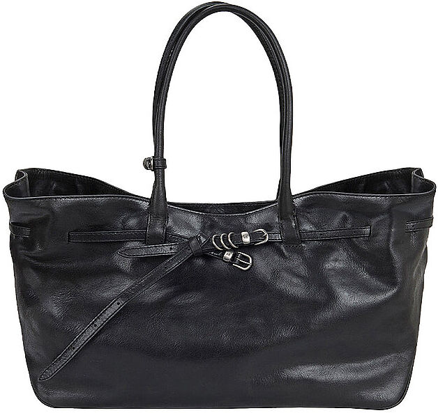 MARGESHERWOOD Ledertasche - Shopper GRANDMA USED BAG Large schwarz EG