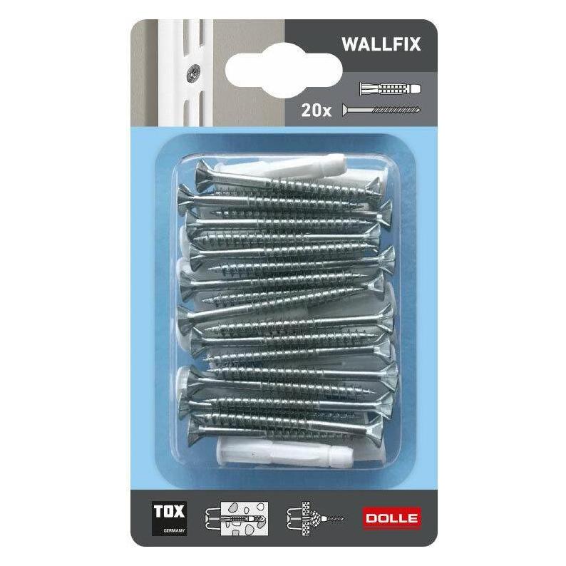 Dolle Befestigungsset WallFix fr Wandschiene TX Schrauben, 20 Stck (20 Schrauben pro Stück) (34458175)