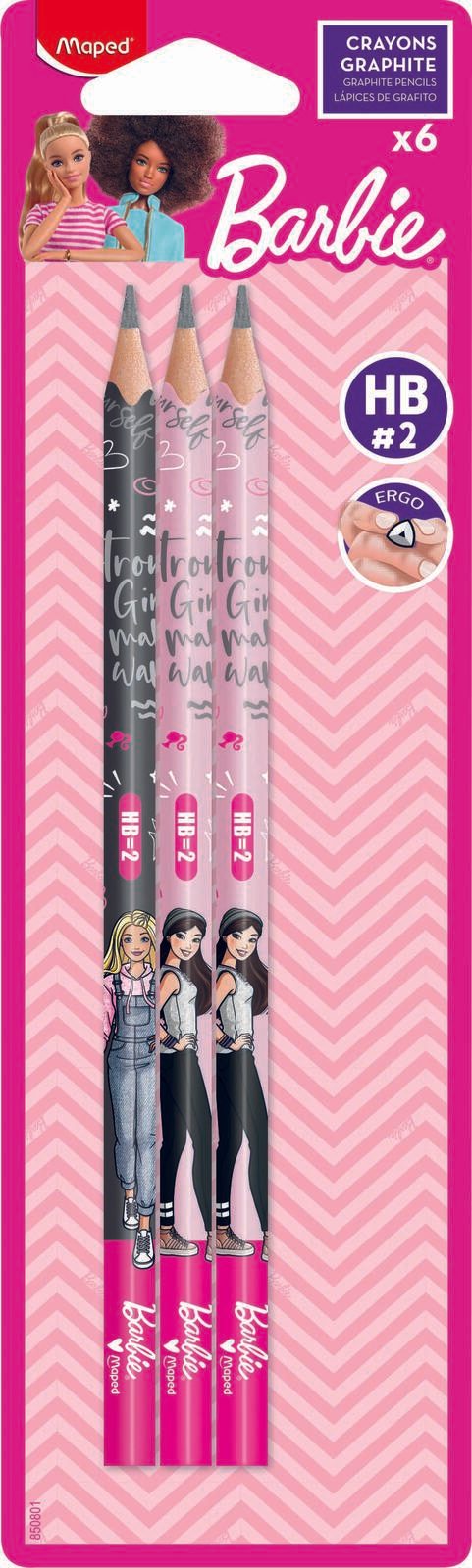 maped Bleistifte Barbie 850801