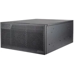 Silverstone RM52 (ATX, E-ATX, mATX, Mini-ITX, SSI CEB, SSI EEB), PC Gehäuse, Transparent, Schwarz