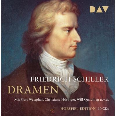 Dramen. Maria Stuart, Don Carlos, Wilhelm Tell u.v.a. - Friedrich Schiller, CD, 9783898138925