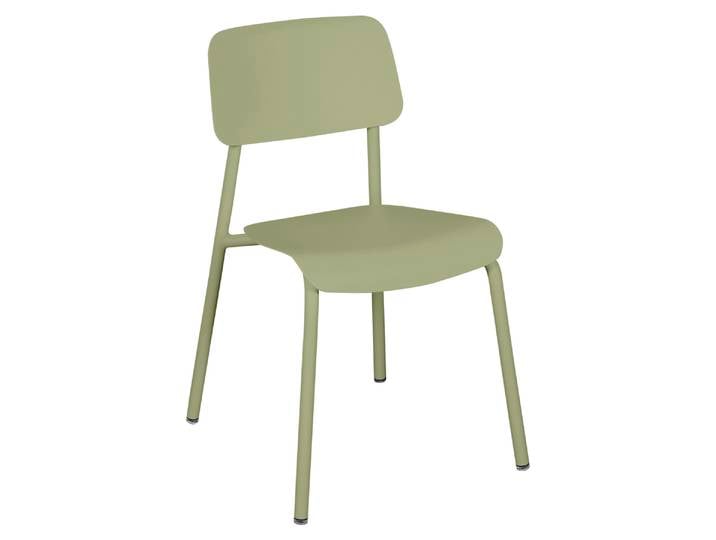 Fermob Studium Stuhl, Gebogenes Aluminiumblech, 81 cm Höhe, Modern