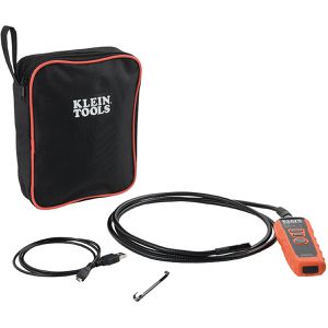 Klein-Tools Endoskop-Kamera ET20, mit LED, App-fähig, 2m Kabel, IP67, WLAN, Kopf Ø 9mm, Smartphone
