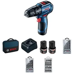 Bosch Professional, Bohrmaschine + Akkuschrauber, GSB 12V-30