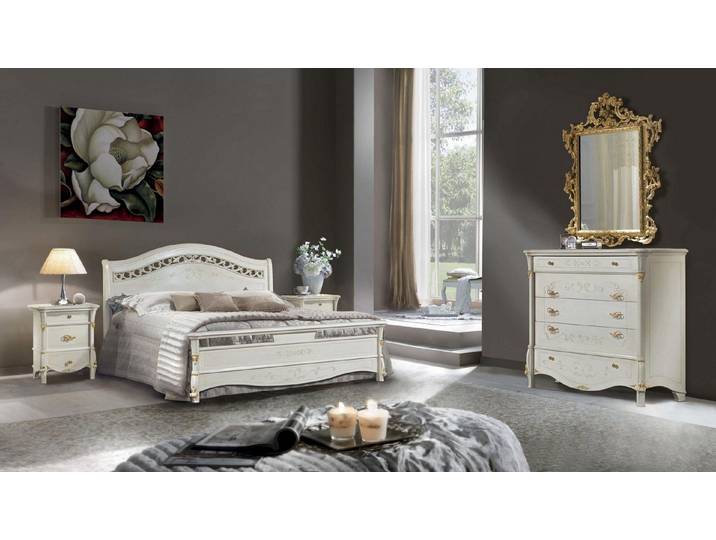 JVmoebel Kommode Weißer Schrank mit Regal und Stauraum aus hochwertigem Holz (1 St), Made in Europa