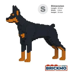 JEKCA Bricks Doberman Pinscher 01-M01 ST19PT25-M01