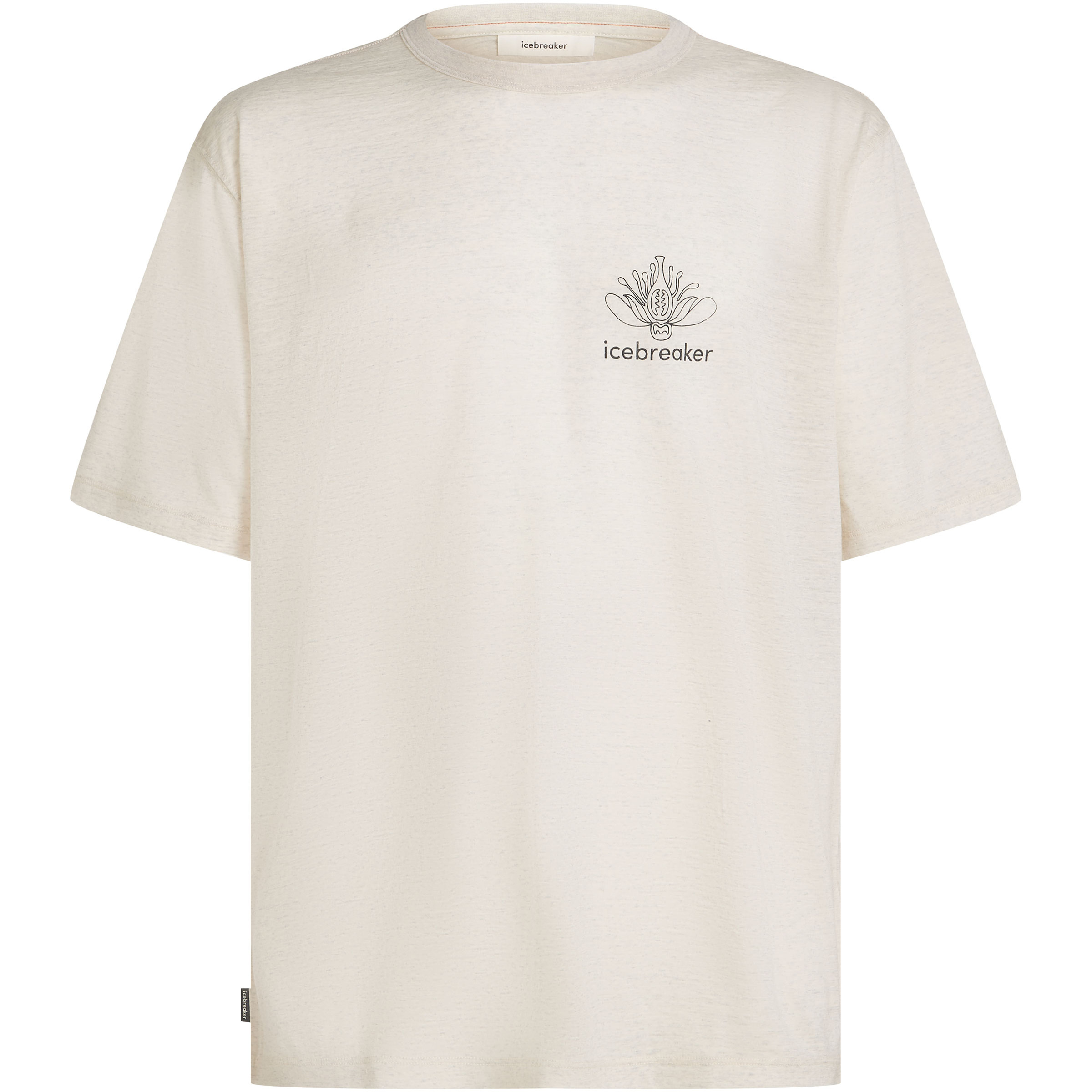 Icebreaker 150 Tech Lite Fern Study Herren T-Shirts weiss Größe XL Trekking Hautfreundlich Merinowolle