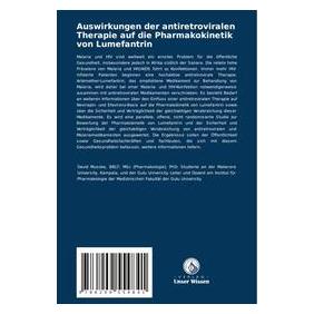 Umbreit Auswirkungen der antiretroviralen Therapie auf die Pharmakokinetik von Lumefantr (69157019)