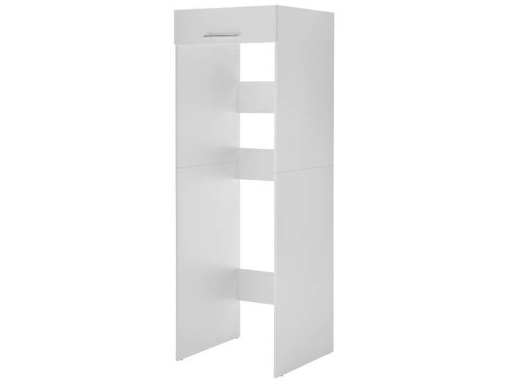 Respekta Waschmaschinenschrank, Weiss, Holzwerkstoff, 67.4x200x67.6 cm, erweiterbar, Waschküche, Waschmaschinenschrank