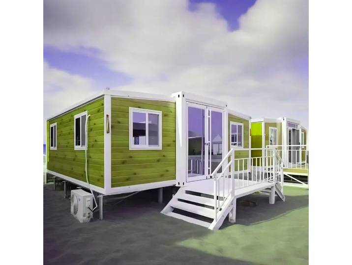 Maison conteneur préfabriquée, maisons modulaires préfabriquées personnalisées, maisons conteneurs pliables et extensibles, maisons conteneurs de 20 pieds, mini-maisons habitables