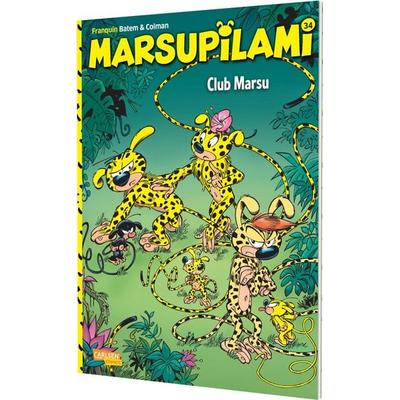 Marsupilami 34: Club Marsu, Taschenbuch von André Franquin,Stéphan Colman, Carlsen, 978-3-551-80430-3