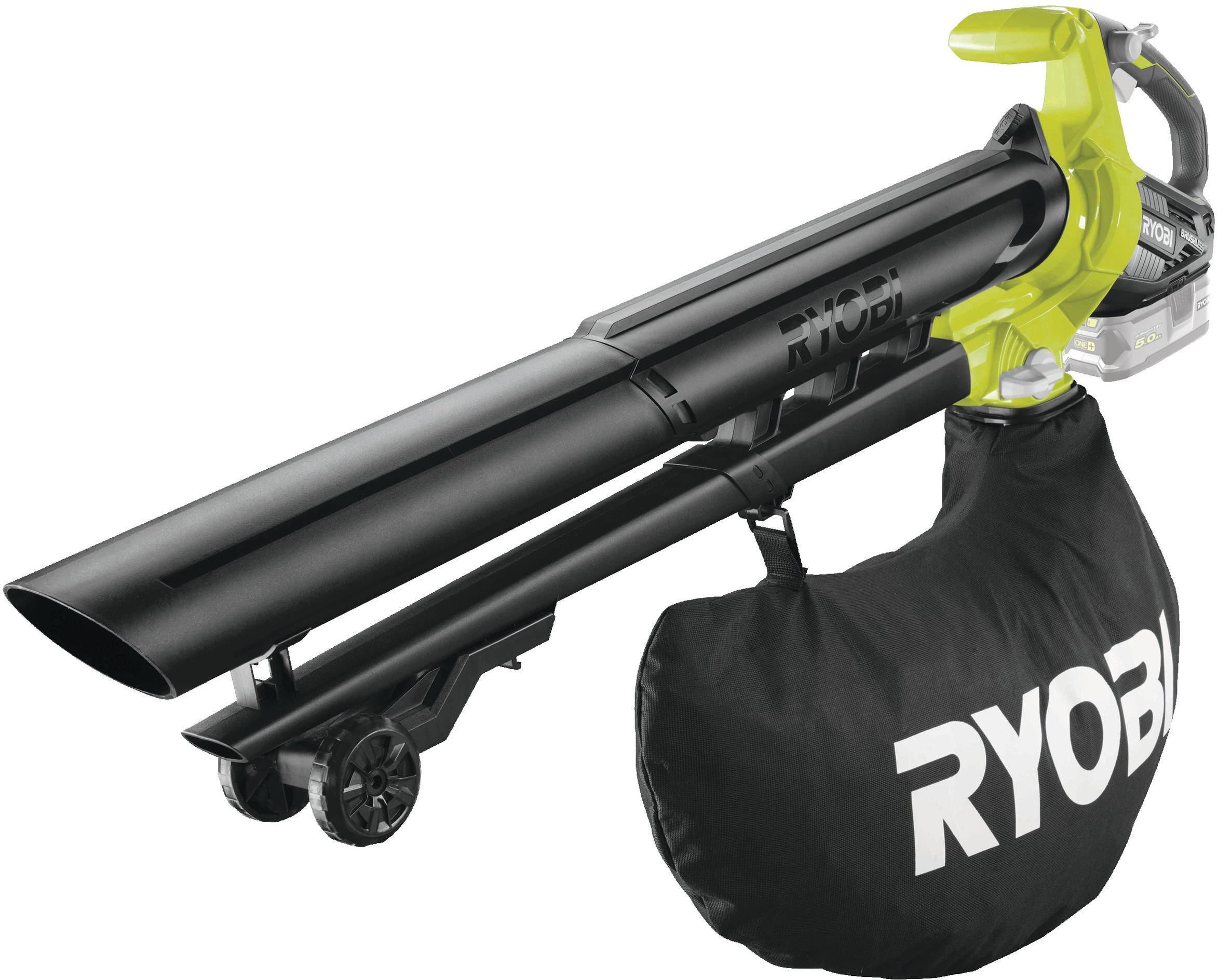Akku-Laubsauger RYOBI "RYOBI Solo OBV18", schwarz (grau), Laubsauger, Akku-Laubsauger grau Einheitsgröße