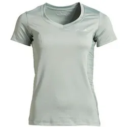 Kingsland KLpenny Ladies V-Neck Shirt Damen V-Ausschnitt Shirt Green Chinois Summer Update 2022, Größe: L