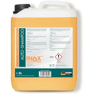 INOX Autoshampoo Nano Line, mit Orangenduft, Konzentrat, mit Abperleffekt, 5 Liter