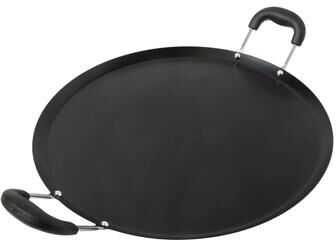 "Oster 14"" Non-Stick Interior Durable Carbon Steel Comal in Lime Green"