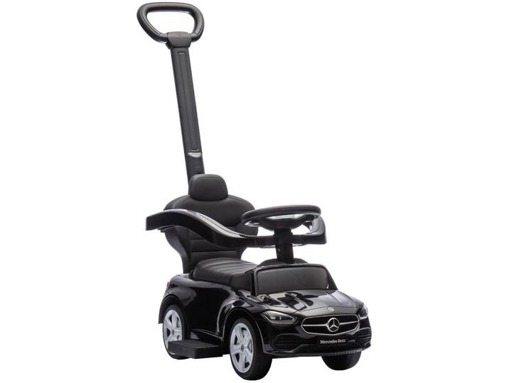 Aiyaplay Kinder-Rutschauto Kunststoff Stahl Schwarz, 40x83x91 cm, unisex, Spielzeug, Kinderfahrzeuge