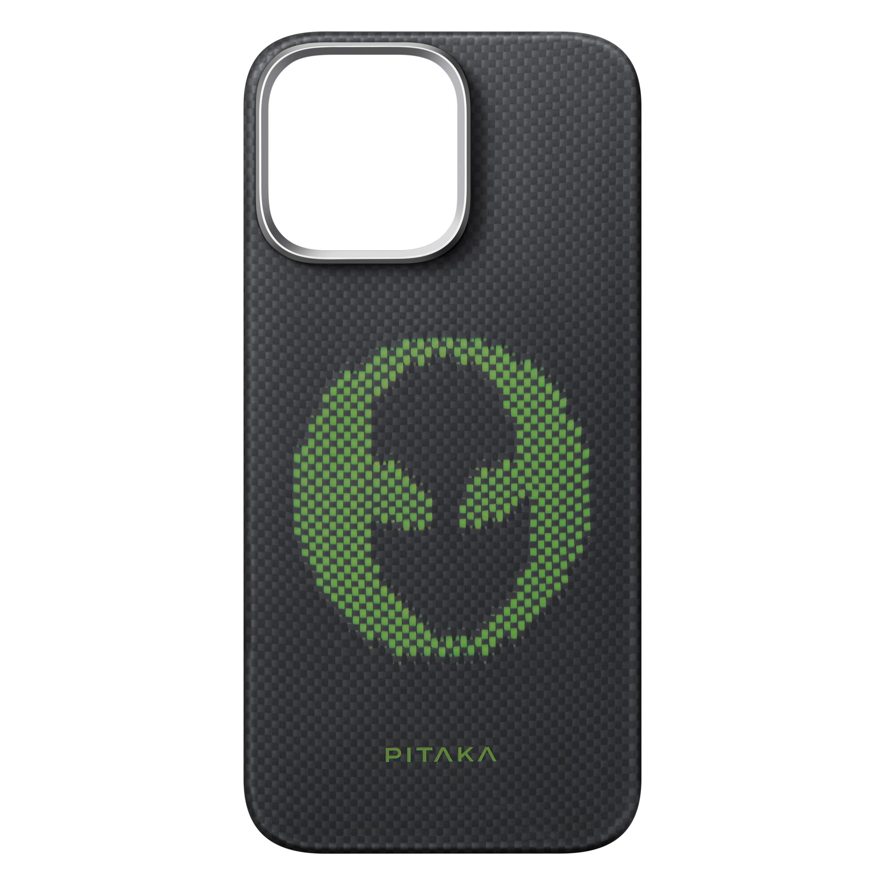 Pitaka x Aries Tactile Woven Schutzhülle für Apple iPhone 16 Pro Max Alien (Apple iPhone 16 Pro Max) (KI1601ALP)