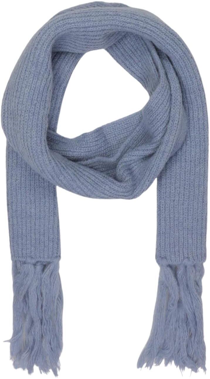 Seidenfelt Damen Schal oder Tuch, Hellblau, Mohair - Second Hand