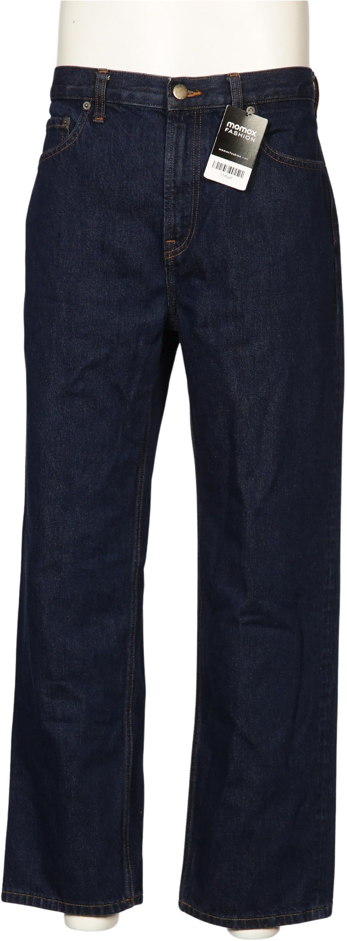 Everlane Herren Jeans, Marineblau, Gr. W34, Baumwolle - Second Hand