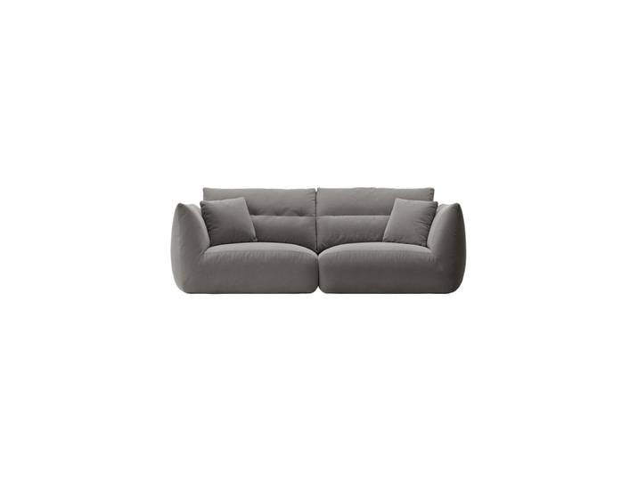 3-Sitzer Design Sofa „Maurie“ Strukturstoff Dunkelgrau CXL by Christian Lacroix