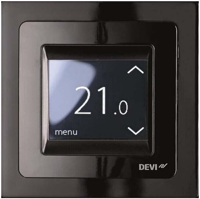DEVI Thermostat programmable DEVIreg Touch 16A noir (140F1069)