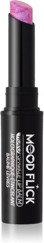 J.Cat Beauty Mood Flick Moisturizing Lip Balm with glitter shade 104 Mood Swing 2 g