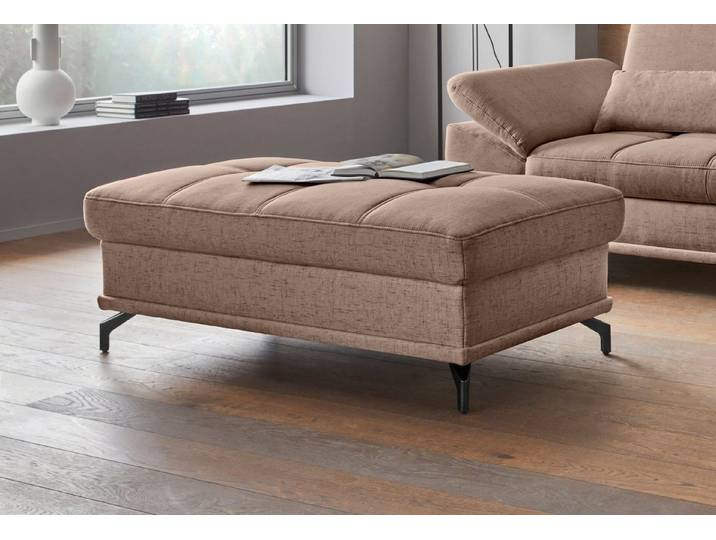 OTTO home Polsterhocker Costello, B: 133 cm, individuell zu kombinieren, Federkern