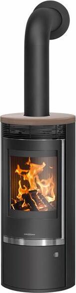Oranier | Kaminofen | Rota Top 2.0 | 5,5 kW | Schwarz, Top Grappa