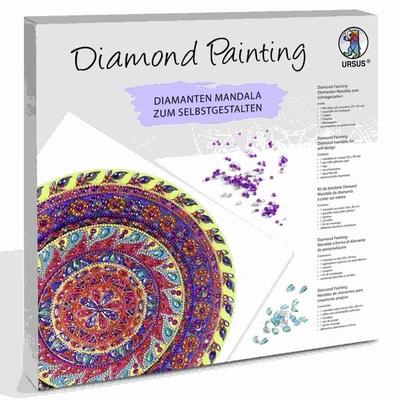 URSUS Diamond Painting Mandala Set 4