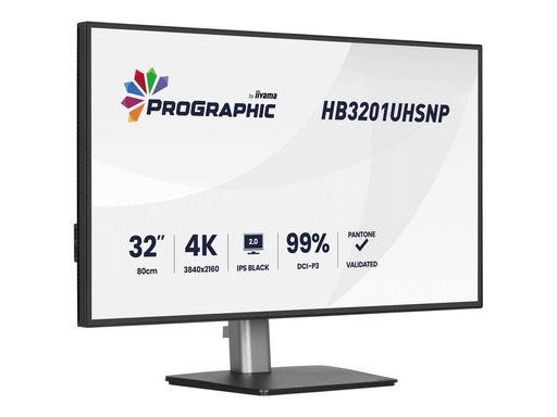 Iiyama ProGraphic HB3201UHSNP-B1 - LED-Monitor - 80 cm (31.5") (HB3201UHSNP-B1)