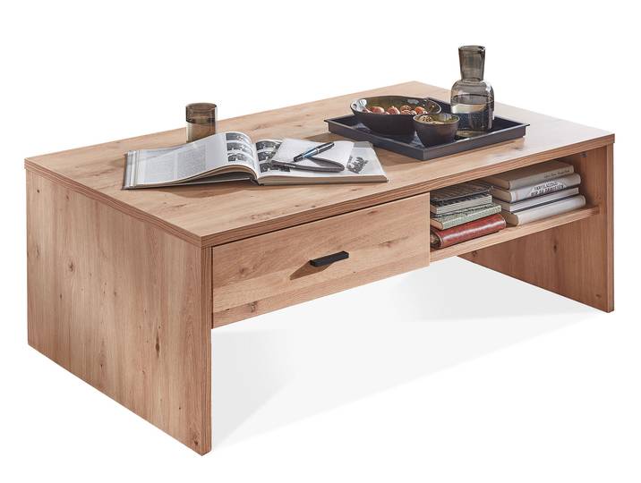 SAN MARINO Couchtisch, Material Spanplatte, Artisan eichefarbig