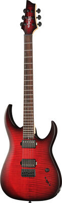 Schecter Sunset 6 Extreme SB Scarlet Burst