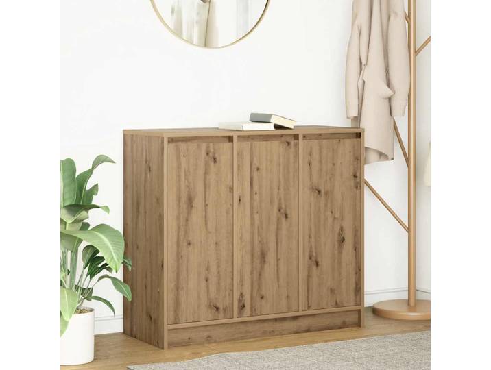 vidaXL Sideboard Chêne Artisan 85x34x76 cm Bois composite