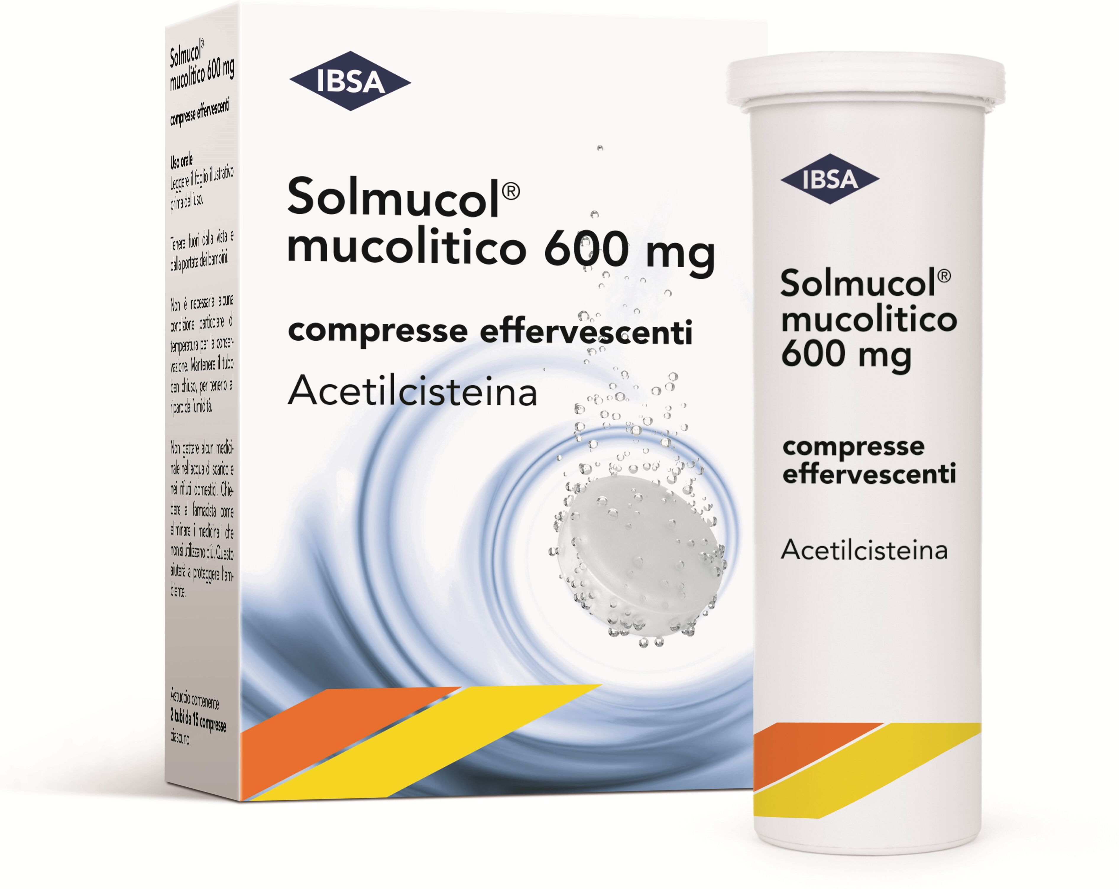 IBSA FARMACEUTICI ITALIA Srl Solmucol Mucolitico*30cpr600mg