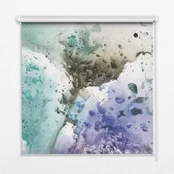 INNENROLLO - Fensterrollo - Rollo - 80x180 cm - Gemaltes Bild