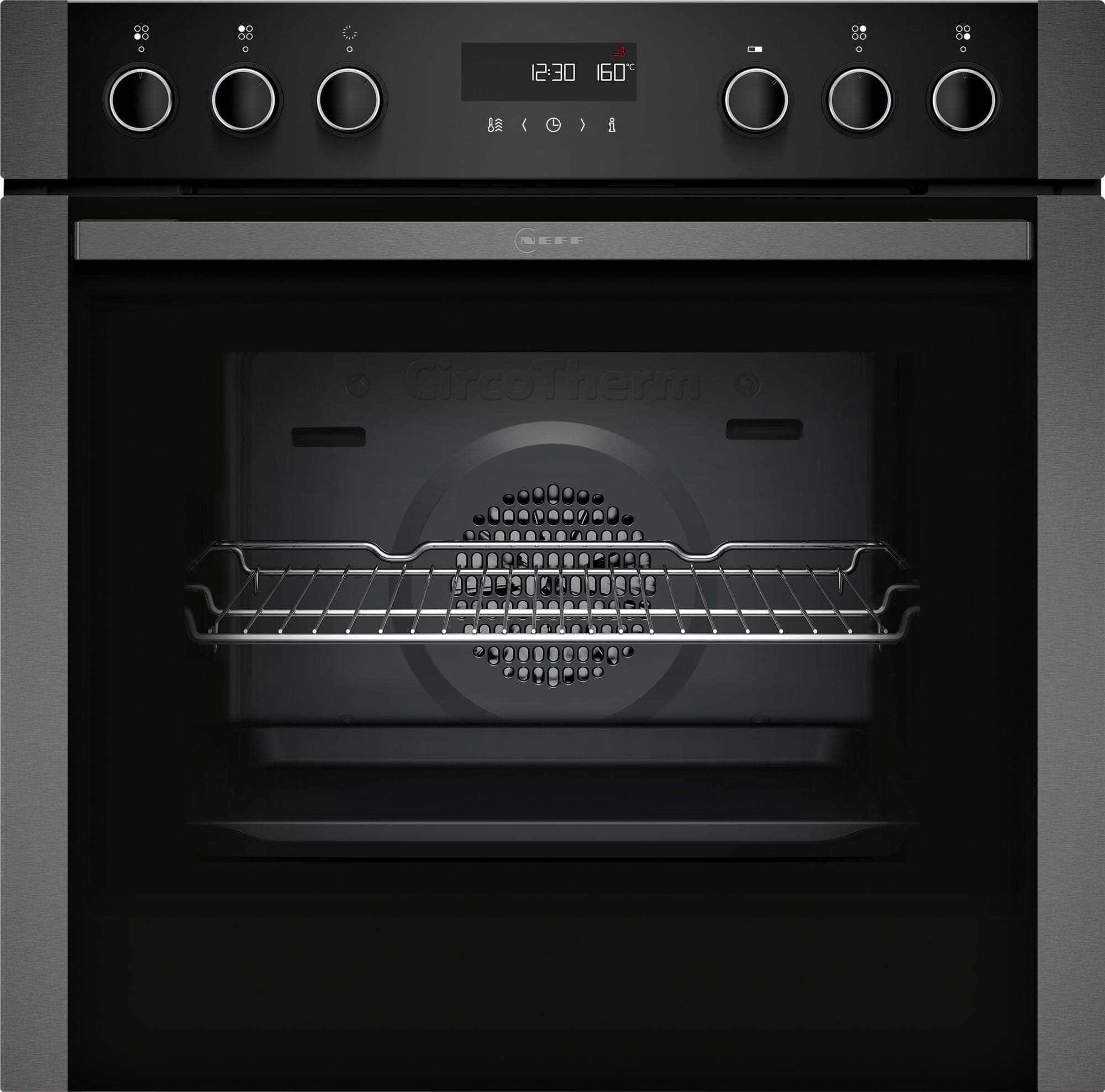 Neff HMK320SIP (E2ACH7AG4 + M56SBF1M0 + 2 x Z1608BX0) Herdset groß EasyClean mit 60 cm Induktions