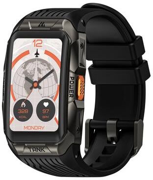 Clever Finds Ultra GPS Smartwatch For Men Rugged Waterproof Outdoor Watch black