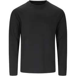 nou Highmore Regular Langarmshirt Herren 1001 - black XXL