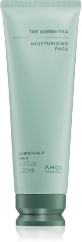 AMOS PROFESSIONAL The Green Tea Moisturizing Pack baume hydratant anti-chute 250 ml