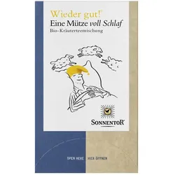 Wieder gut! - Eine Mütze voll Schlaf - Tee 18 Beutel