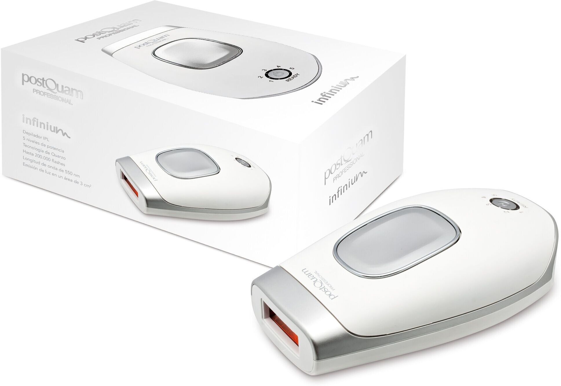 Italian Design Infinium Epilierer   weiß - Refurbished